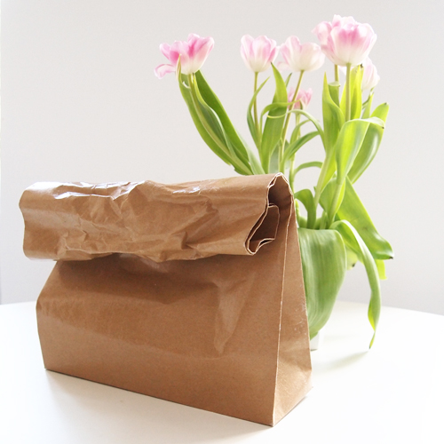 DIY Brown Paper Bag Design and Paper