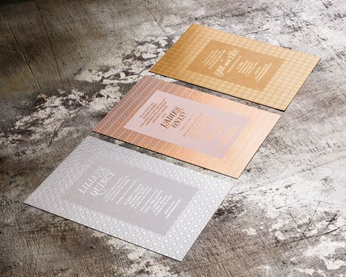 Inspiration + Paper = Metallic Trend - Design & Paper