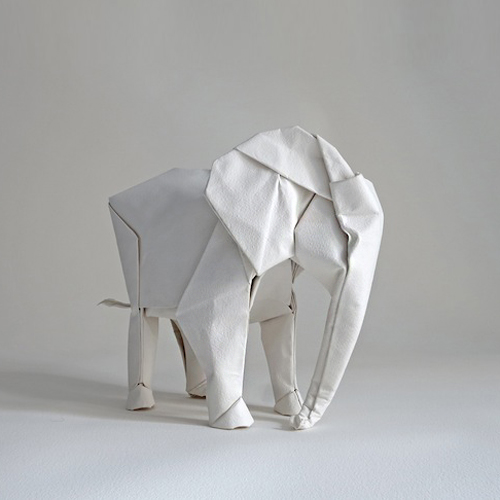 sipho mabona s life sized elephant origami design and paper
