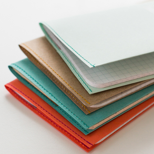 Cool idea to sow new paper covers up any unsightly notebooks you may have. 