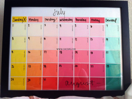 Keep all of their schedules straight and your sanity in tact with a new (and pretty!) calendar! 