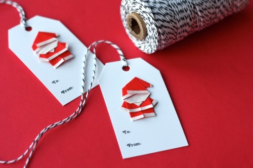 Make a Tiny Origami Santa22