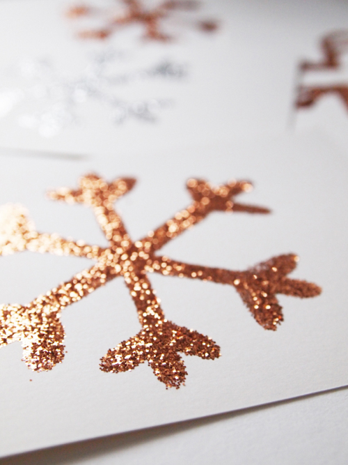 DIY Glitter Christmas - Design & Paper