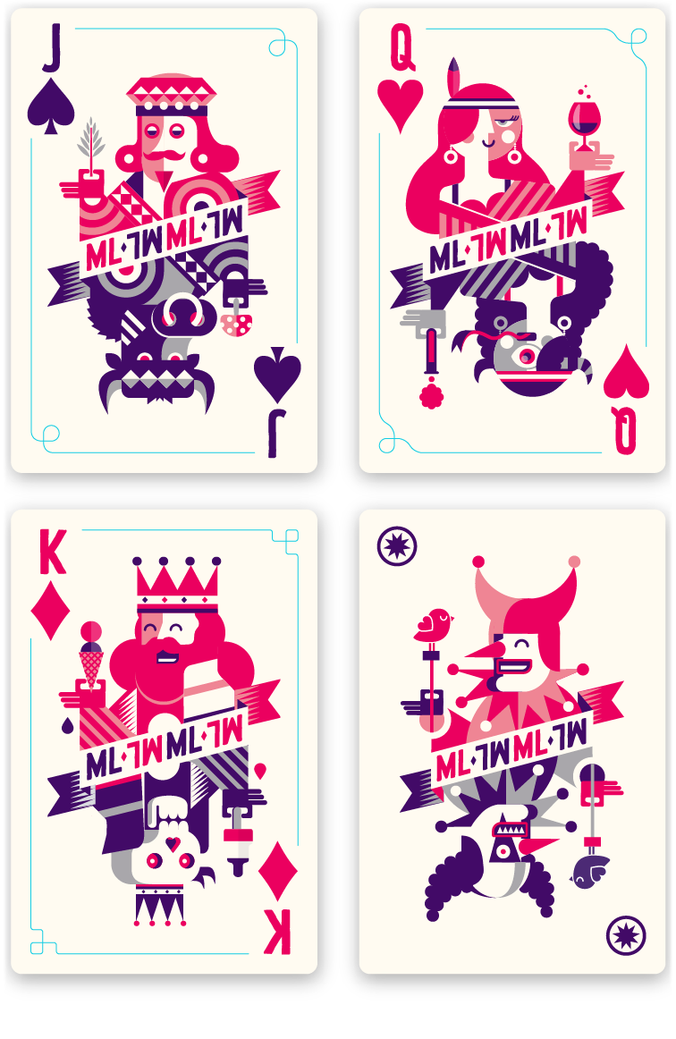 10 Amazing Decks of Cards - Design & Paper