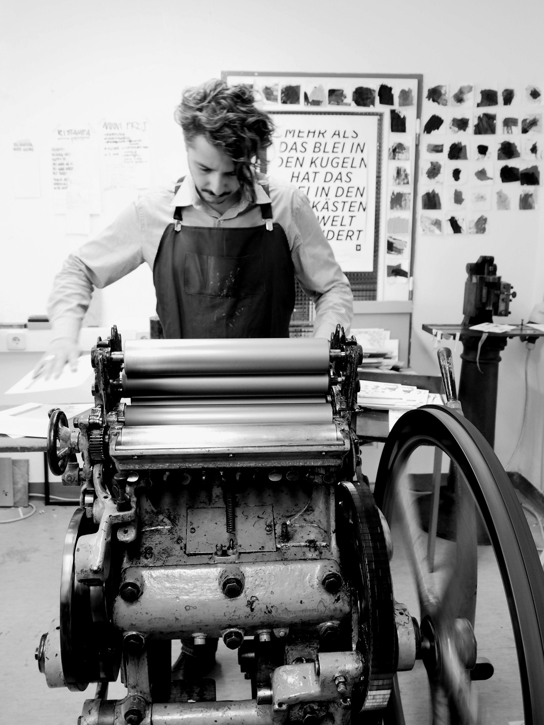 CarissimoLetterpress_xmas2015_Alessandro druckt_Photocredits Carissimo Letterpress