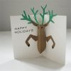 DIY Pop-up Reindeer Holiday Card | Design &amp; Paper