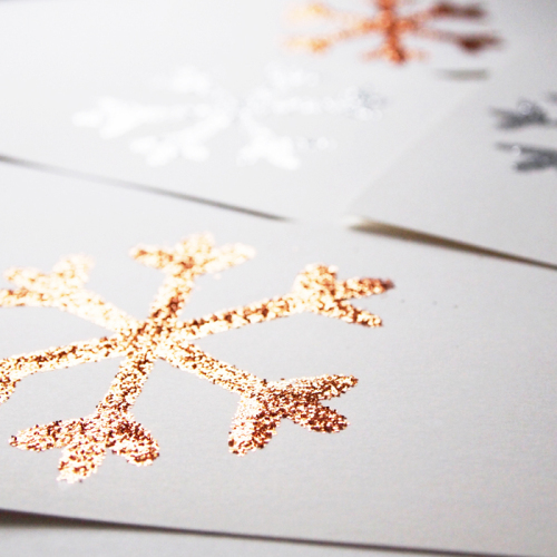 DIY Glitter Christmas - Design & Paper