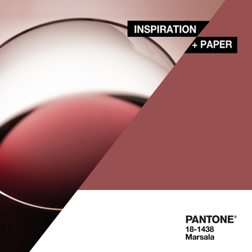 Inspiration + Paper = Marsala