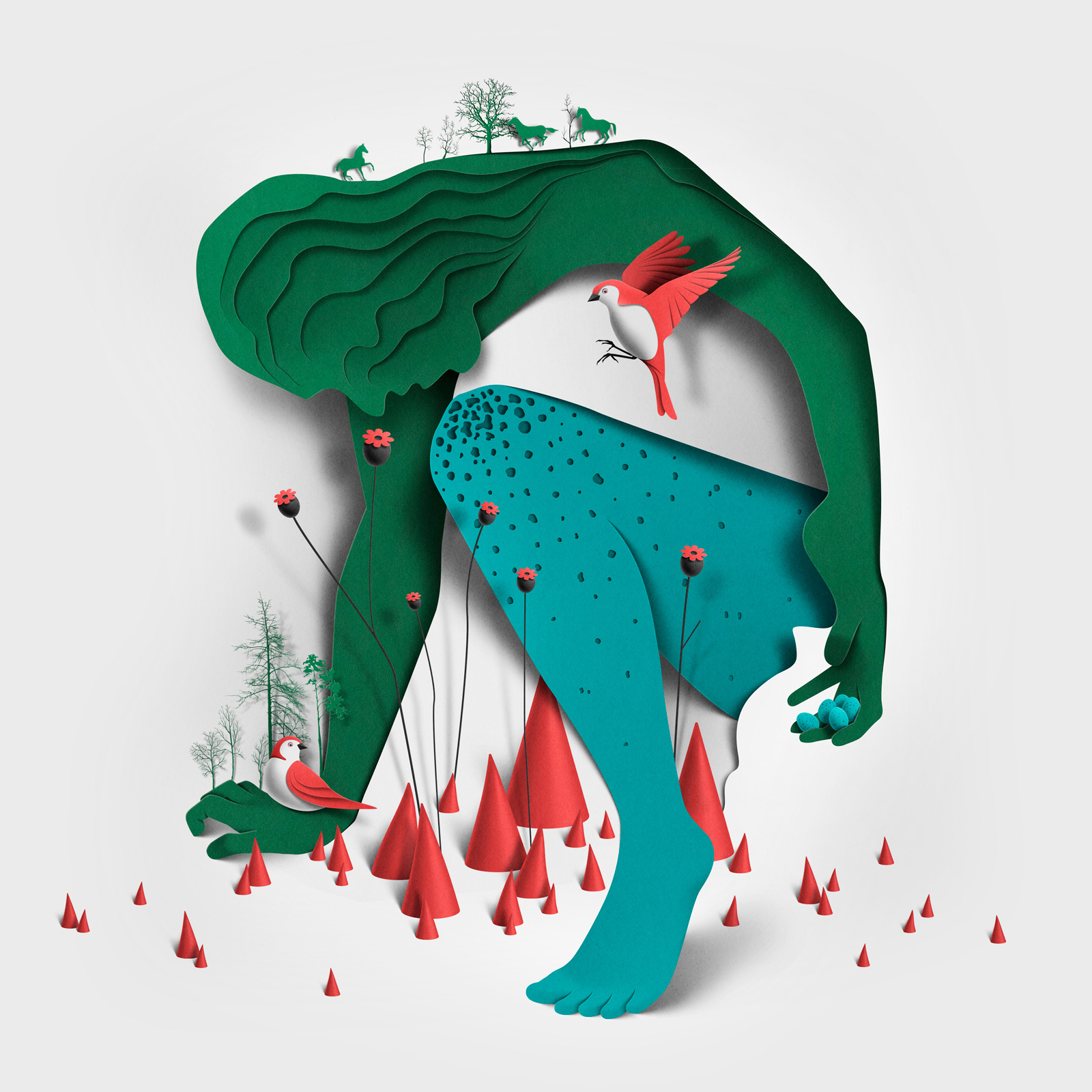 Объемные иллюстрации Эйко Ойала. Эйко Ойала эстонский художник. Eiko ojala Таллинский иллюстратор. Бумажные иллюстрации Eiko ojala.