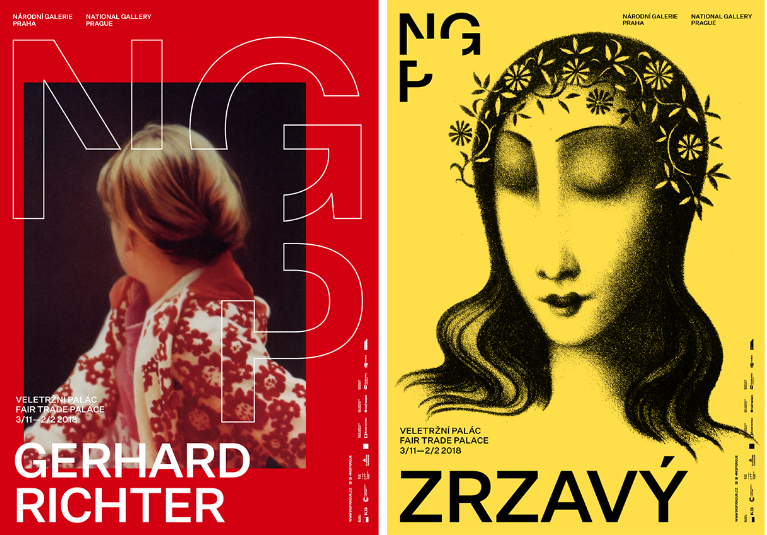 Studio Najbrt Wins the Re-Design of the National Gallery Prague Visual Identity