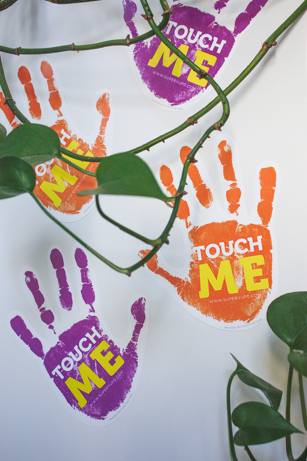 Touch Me Yupo Sticker