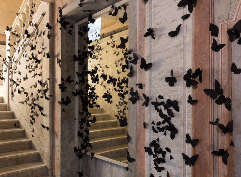 Thousands of Paper Butterflies Take Over the Fondazione Adolfo Pini in Milan