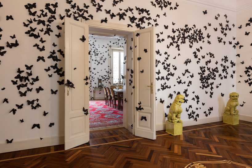 Thousands of Paper Butterflies Take Over the Fondazione Adolfo Pini in Milan