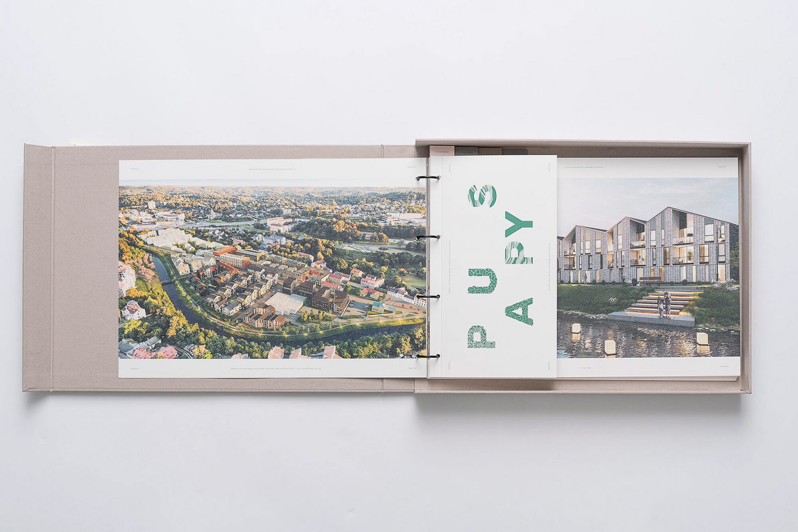 Branding of Paupys, new city district of Vilnius, by GoodSpeed Branding