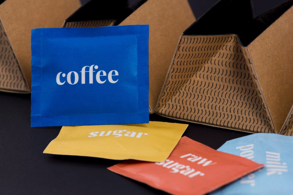 coffee packaging by Babett Barta and Bence Málnási