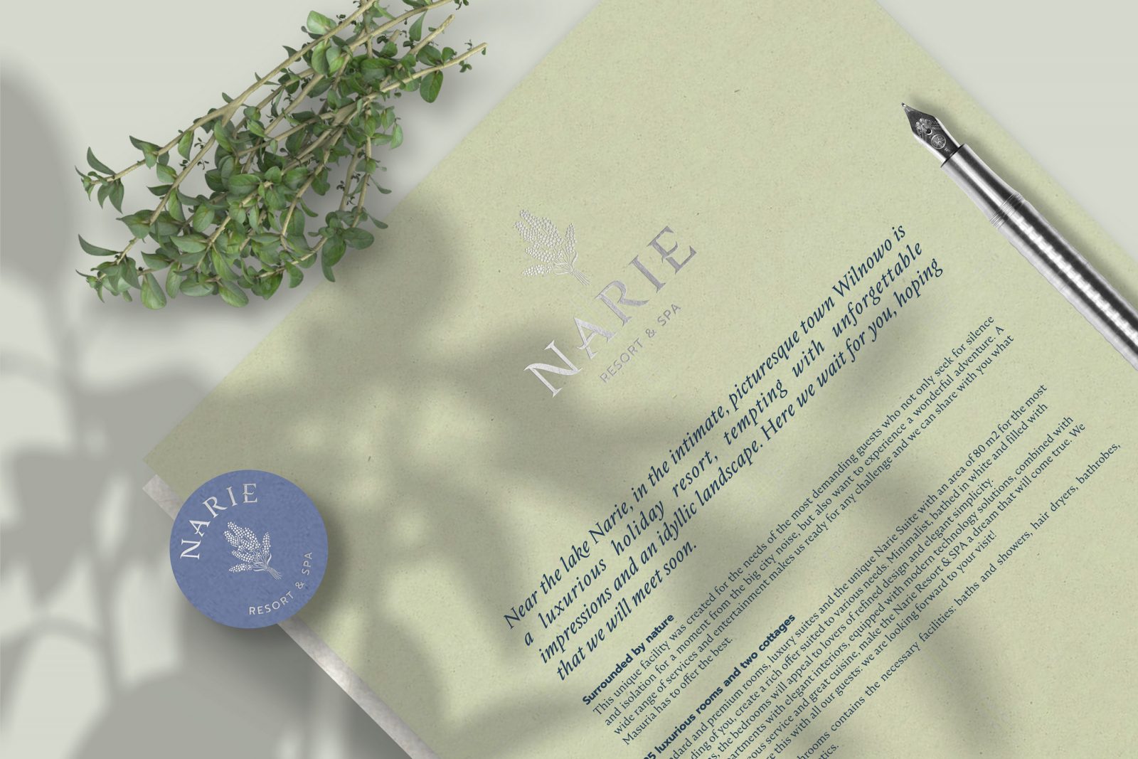 Rebranding for Luxury Resort & Spa Narie by Lange & Lange