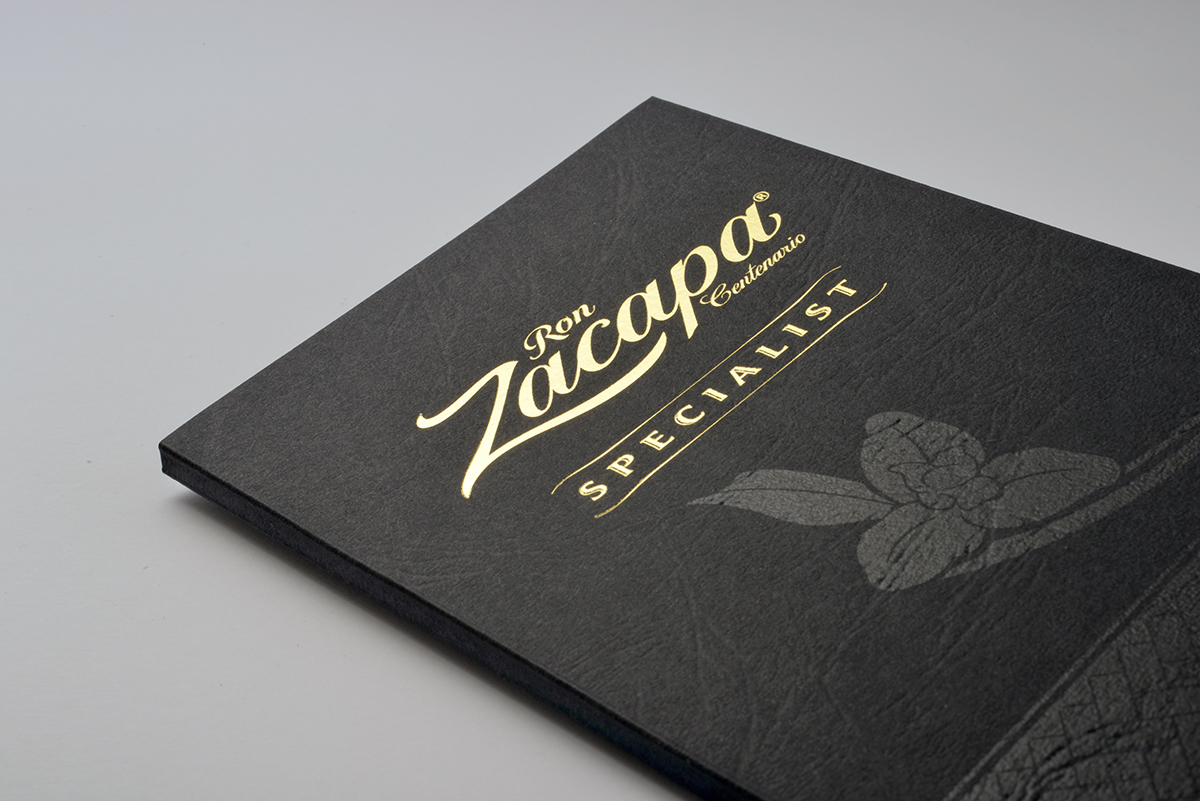 Zacapa Rum Brochure for Specialist by Gregar & Sons Studio