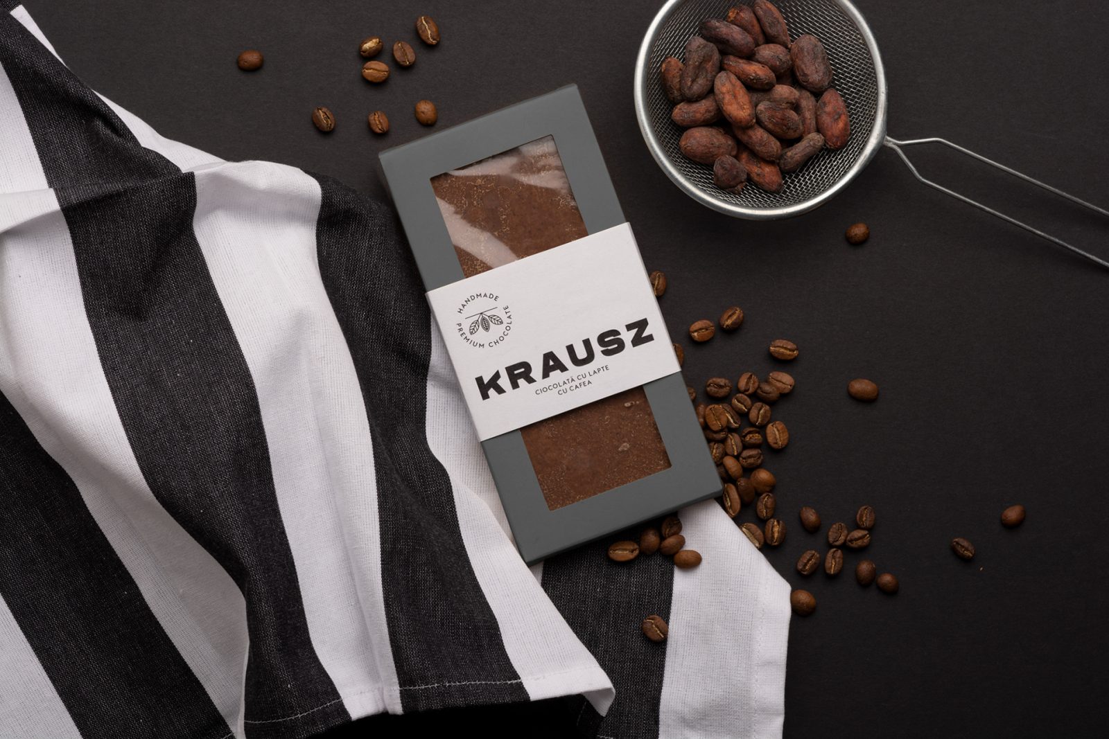 Chocolate Confectionery Krausz Packaging & Branding by Peltan-Brosz Studio