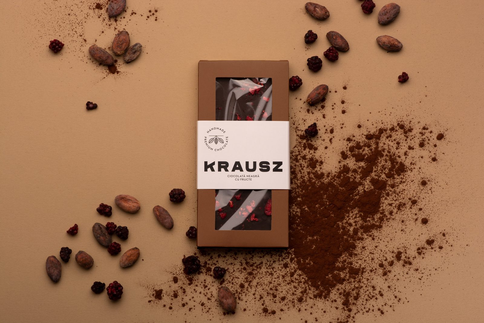 Chocolate Confectionery Krausz Packaging & Branding by Peltan-Brosz Studio