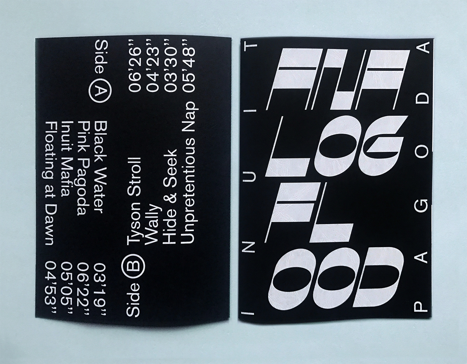 Analog Flood Booklet by Atelier U-Zehn Echoes Inuit Pagoda's Experimental Music