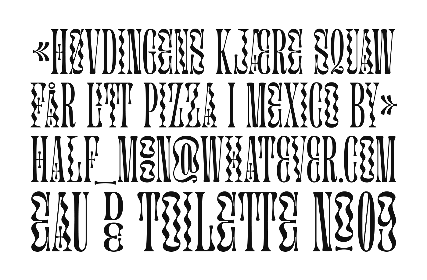 Retrofuturistic Typography Designs of the New 20's