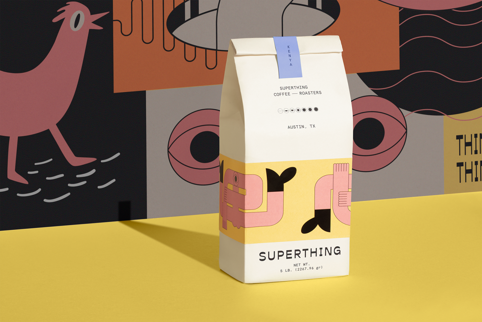 40 Contemporary & Cool Coffee Packaging Designs