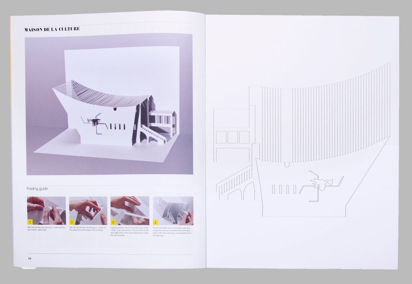 Le Corbusier Paper Models: 10 Kirigami Buildings to Cut and Fold