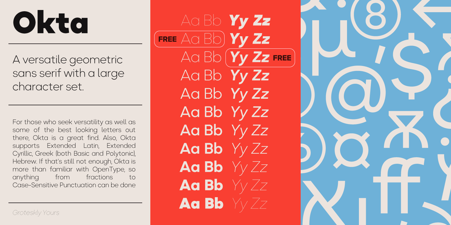 10 Amazing Typefaces for Designers (to download for free)
