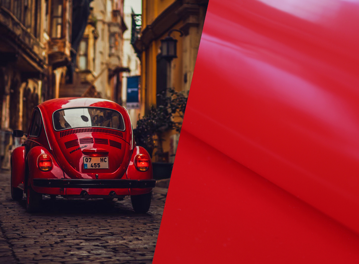 color red in paper, packaging and branding