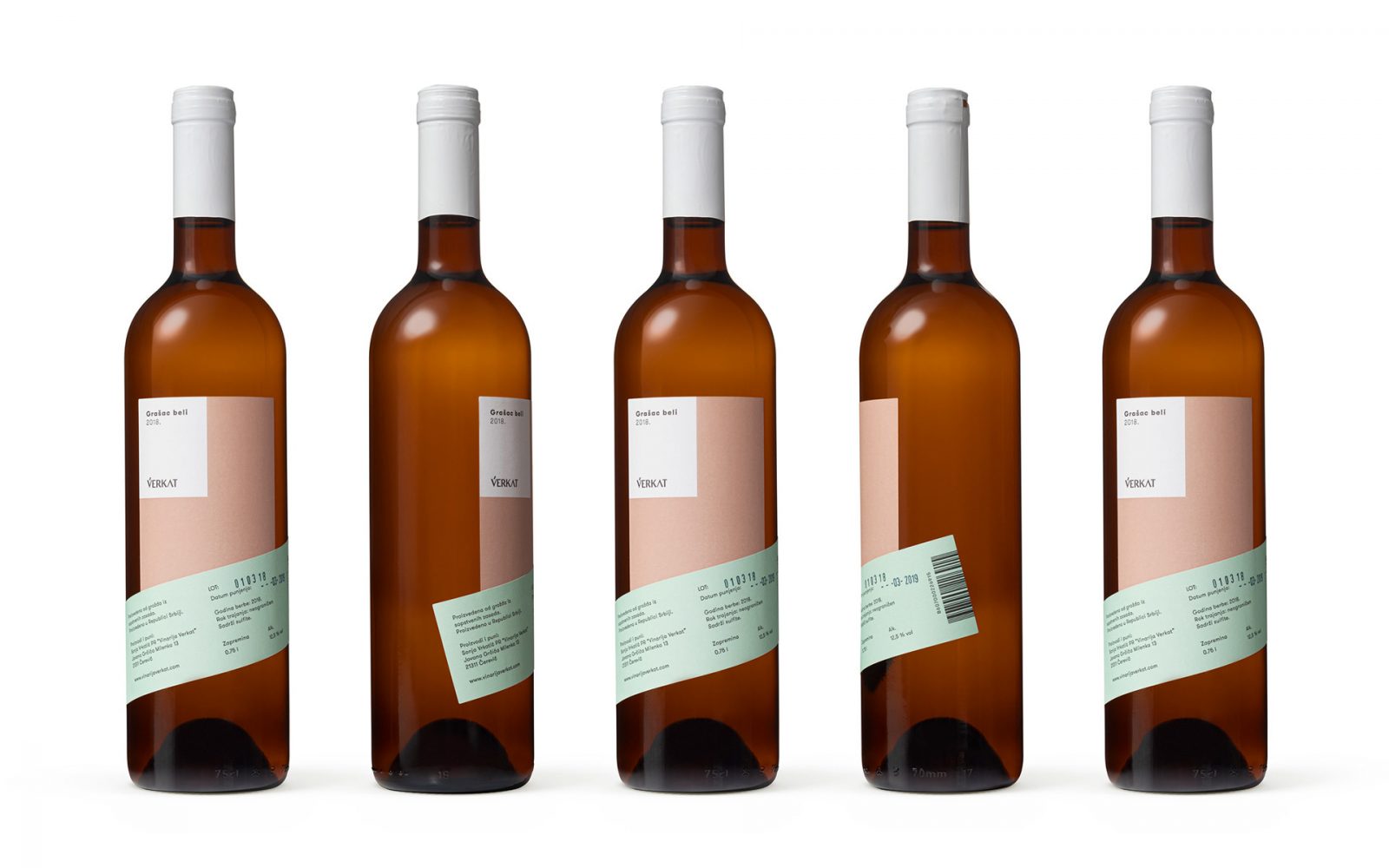 Wine Labels Inspired by Modernist Forms and Shapes by Metaklinika