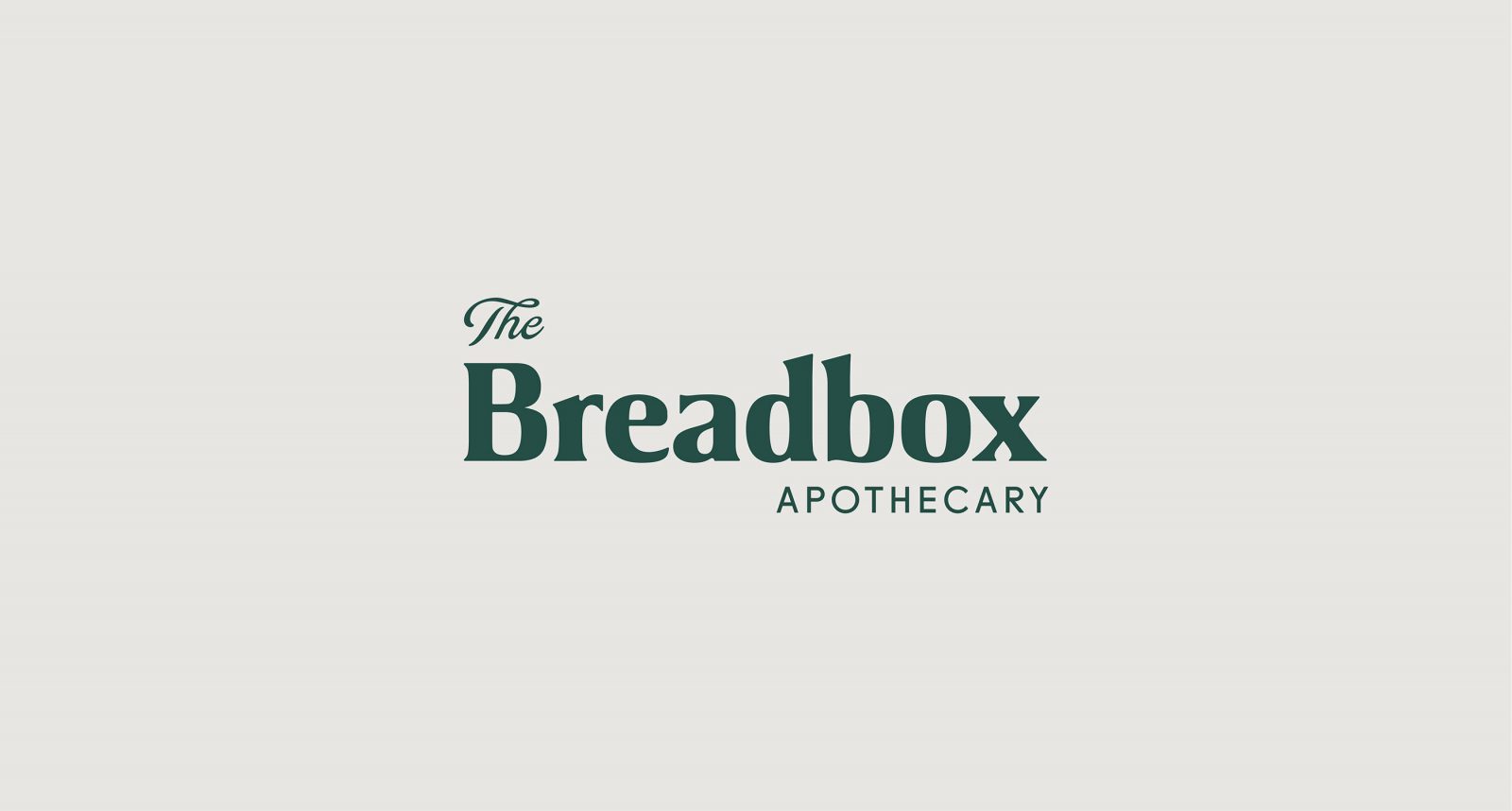 The Breadbox Apothecary Brand Identity by Hype Group