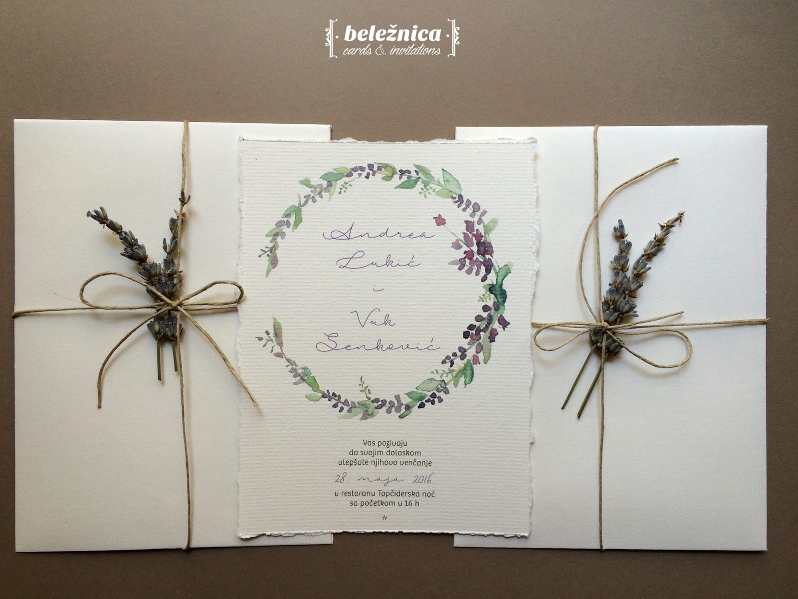 Beležnica Designs Wedding Stationery with Personalised Elegance