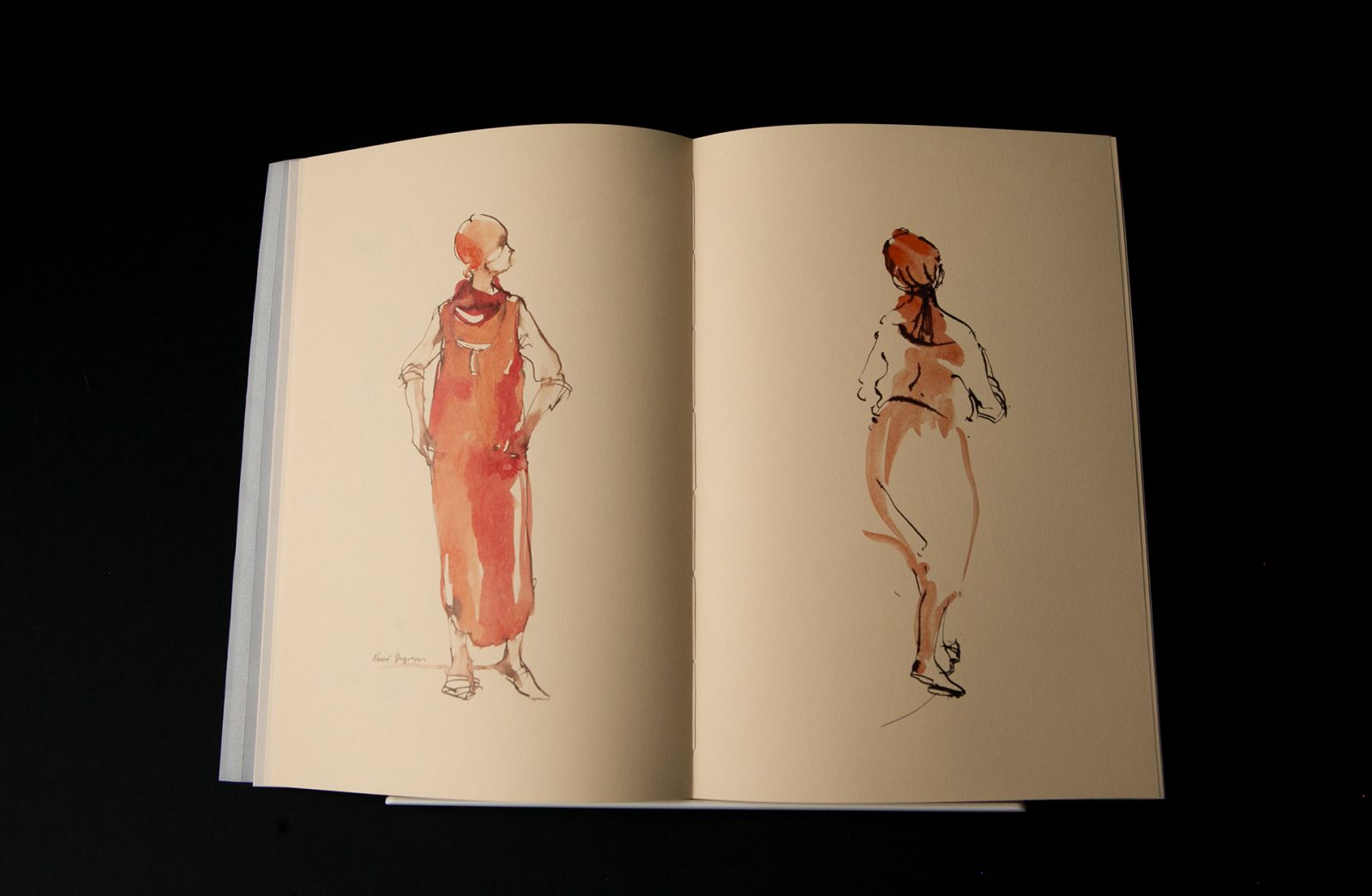 "I want to draw him" Artbook Shows Artist's Sketches from the Streets of Yerevan, Paris, and Basel