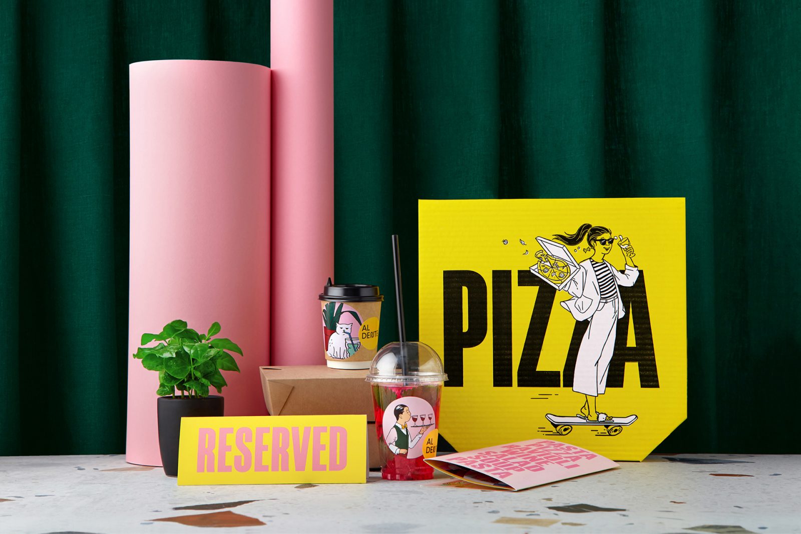 18 Snazzy Pizza Packaging and Branding Designs