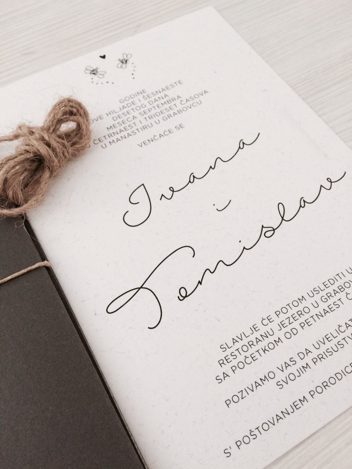 Beležnica Designs Wedding Stationery with Personalised Elegance