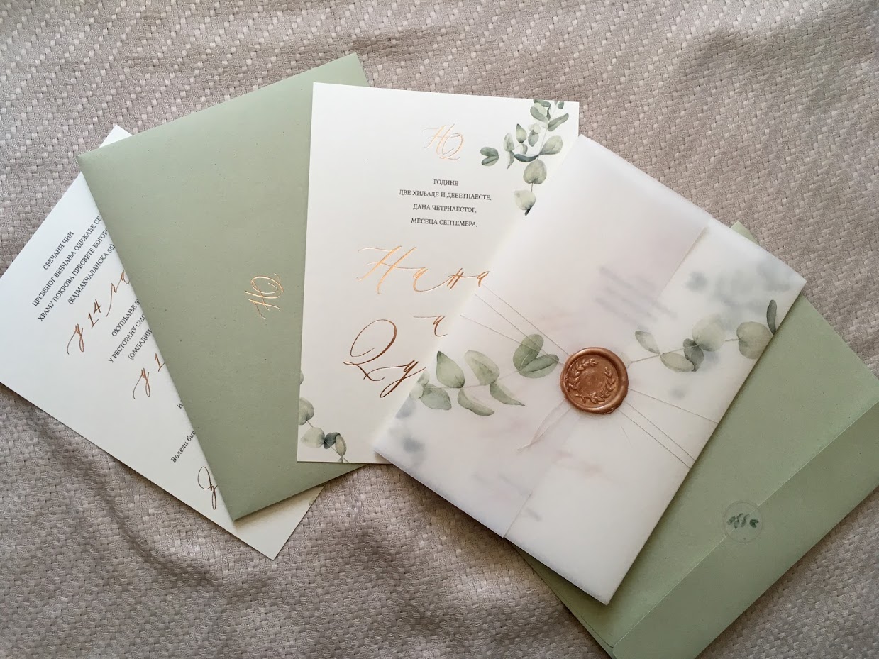 Beležnica Designs Wedding Stationery with Personalised Elegance