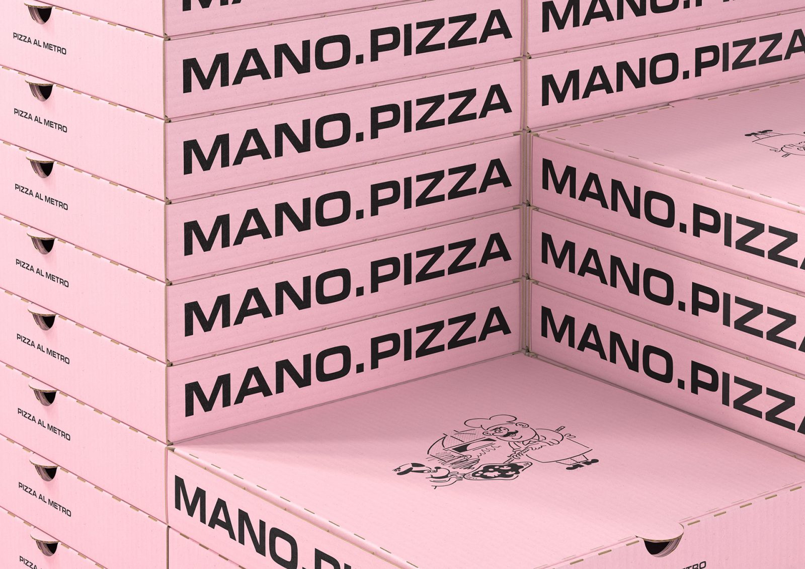 18 Snazzy Pizza Packaging and Branding Designs