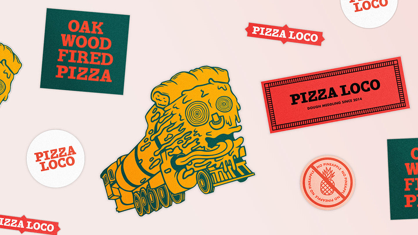 18 Snazzy Pizza Packaging and Branding Designs