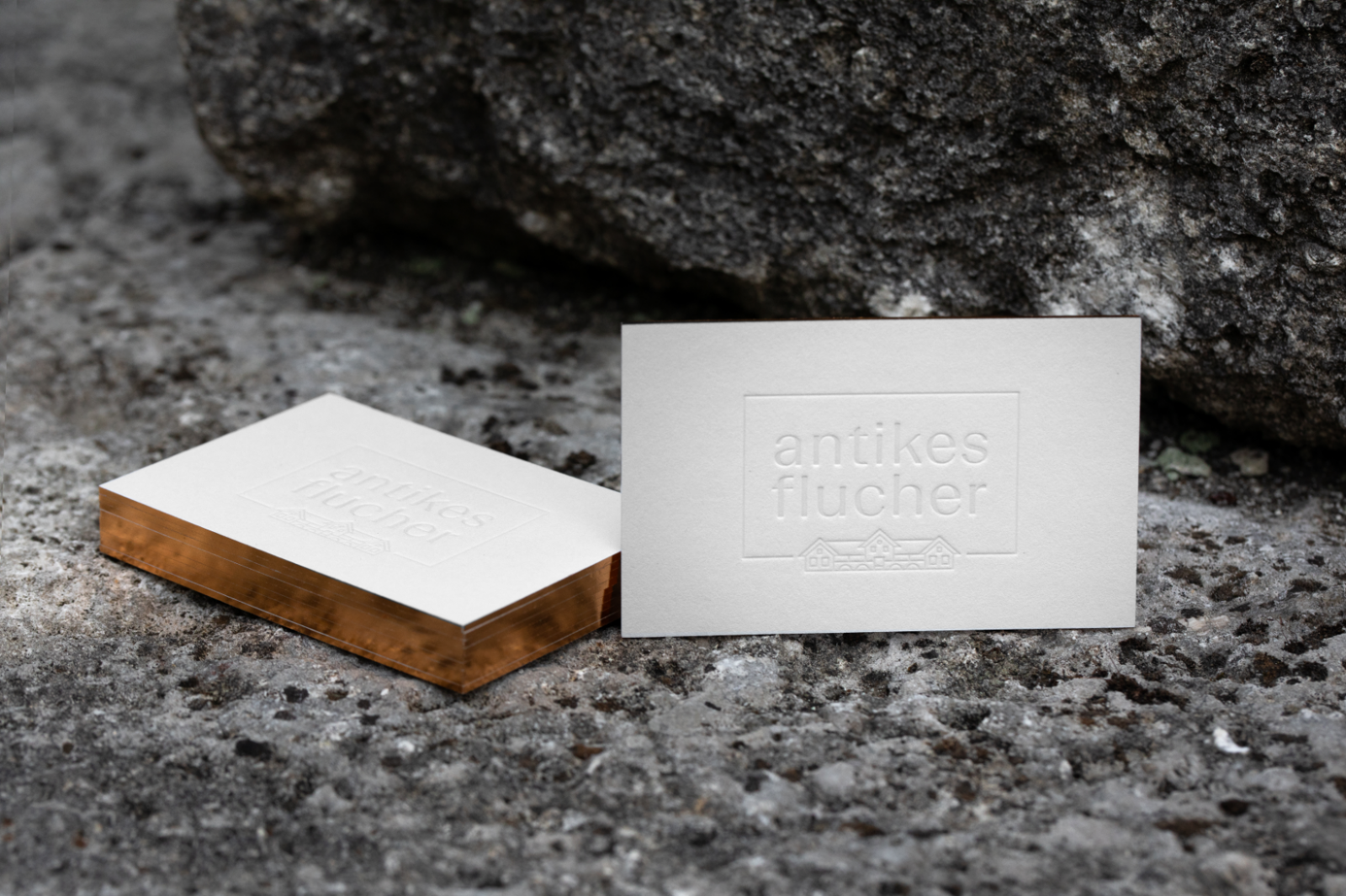 Antikes Flucher Branding by Simone Jauk Shines Like A Gemstone