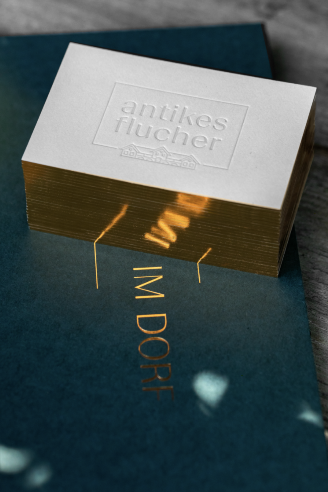 Antikes Flucher Branding by Simone Jauk Shines Like A Gemstone