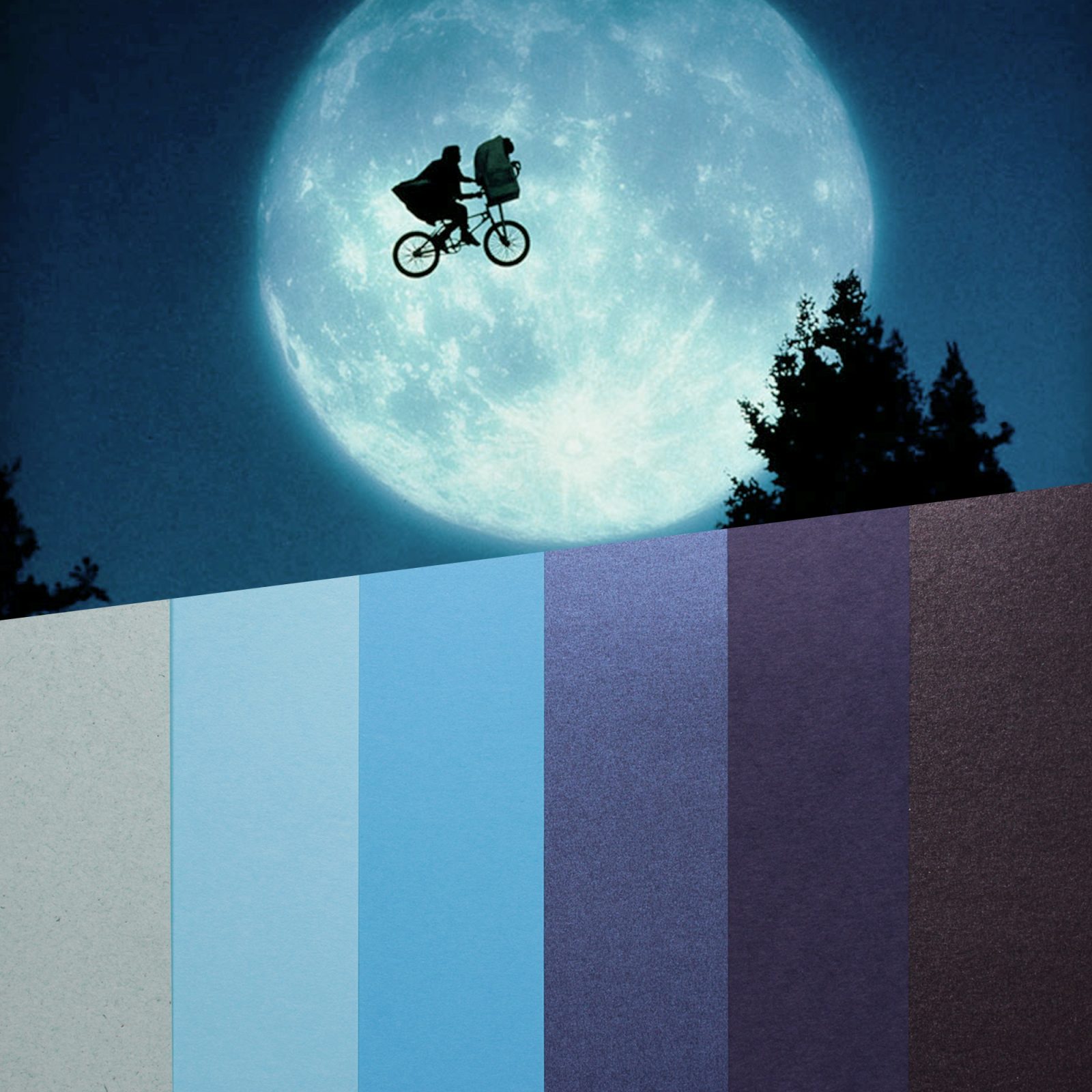 design papers collections inspired by an iconic movie scene - Et