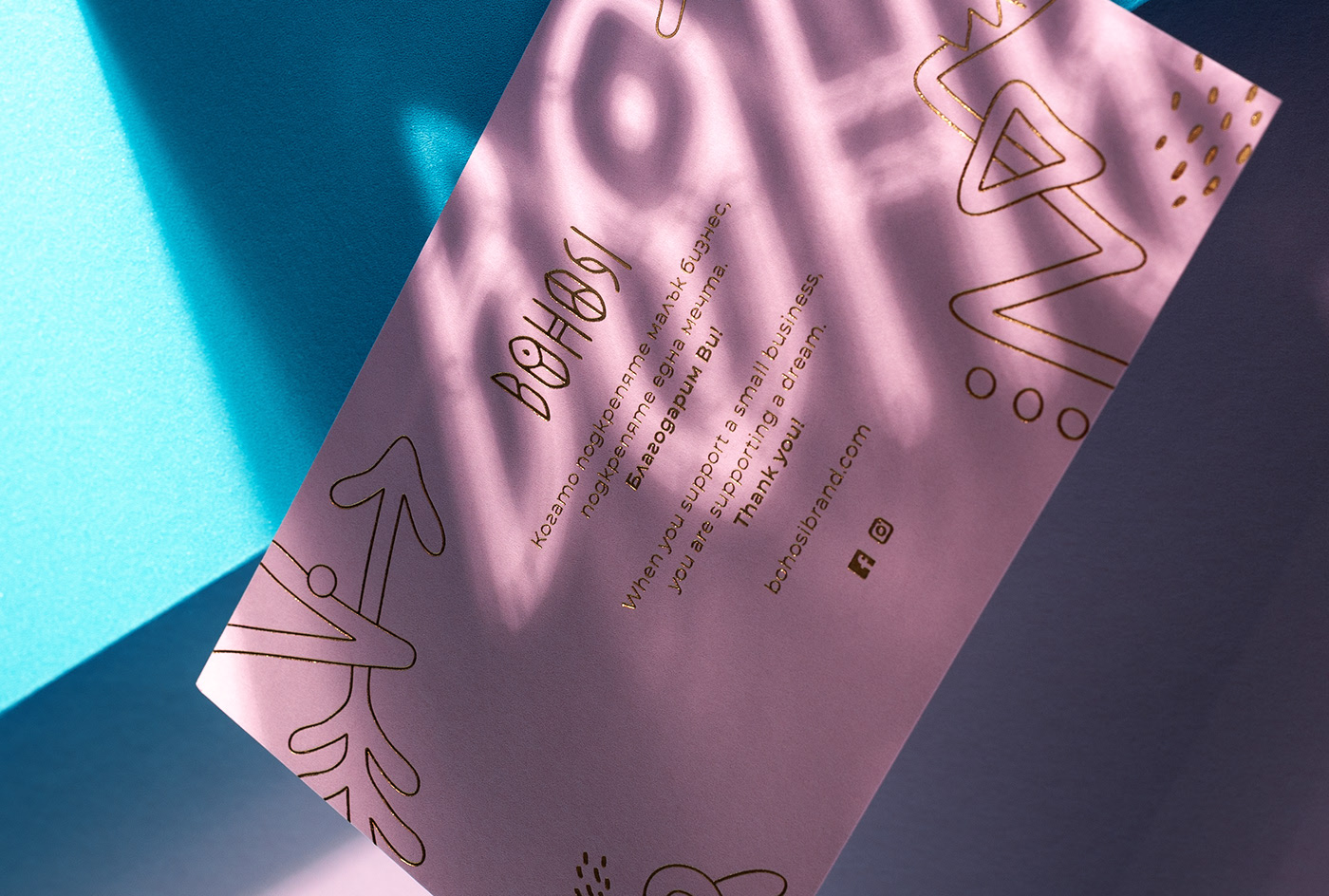 Boho Chic Inspired Bohosi Visual Identity by Marka Collective