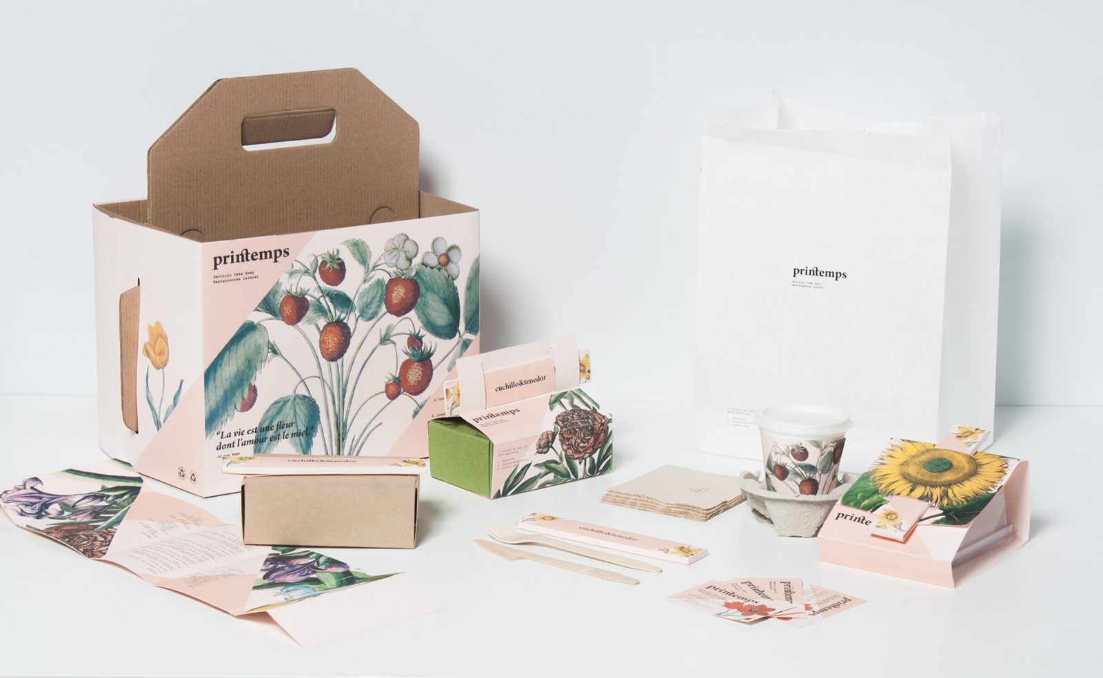 24 Terrific Take-Away Food Paper Packaging Designs