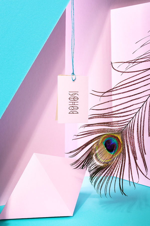 Boho Chic Inspired Bohosi Visual Identity by Marka Collective