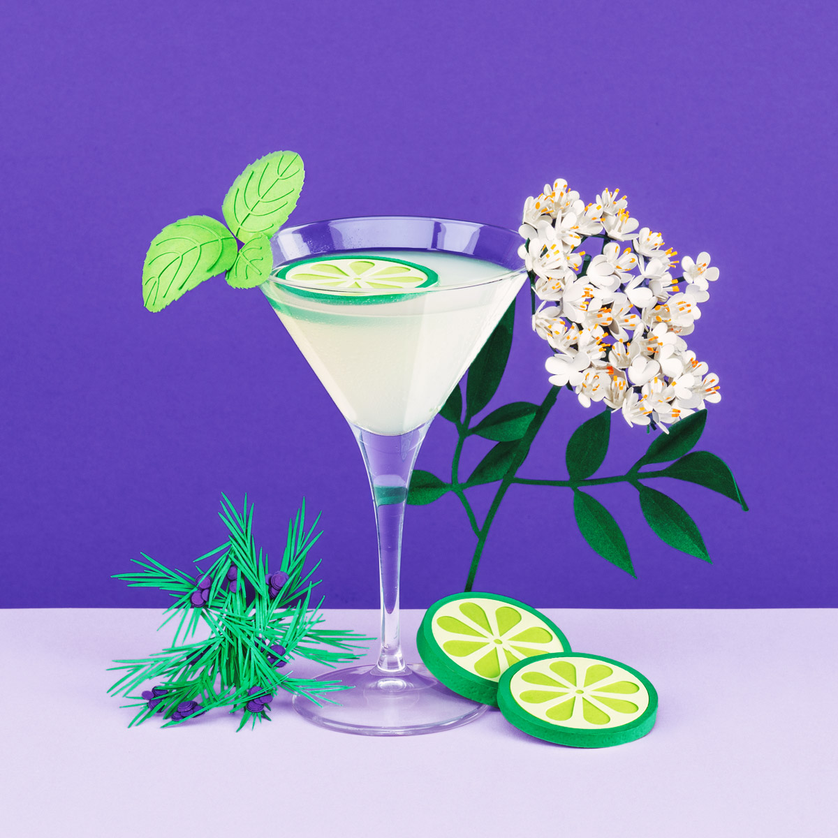 Pause Apéro Paper Illustrations of the Hottest Summer Cocktails by Get It Studio