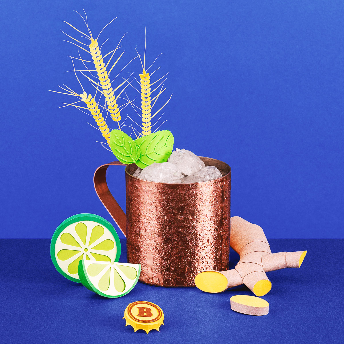 Pause Apéro Paper Illustrations of the Hottest Summer Cocktails by Get It Studio