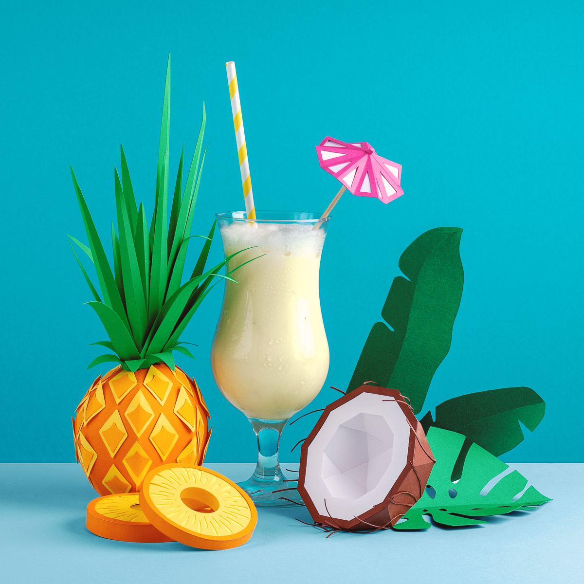 Pause Apéro Paper Illustrations of the Hottest Summer Cocktails by Get It Studio