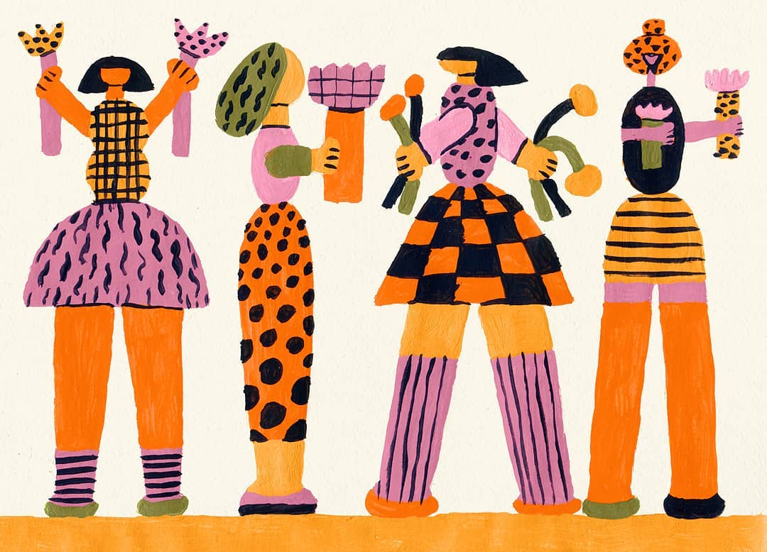 Anastacia Sholik's Eccentric Illustrations