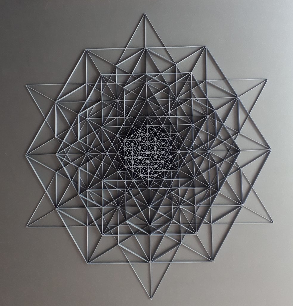 Miriam Fitzgerald Juskova's Paper Artwork is Inspired by Geometry and Mathematics