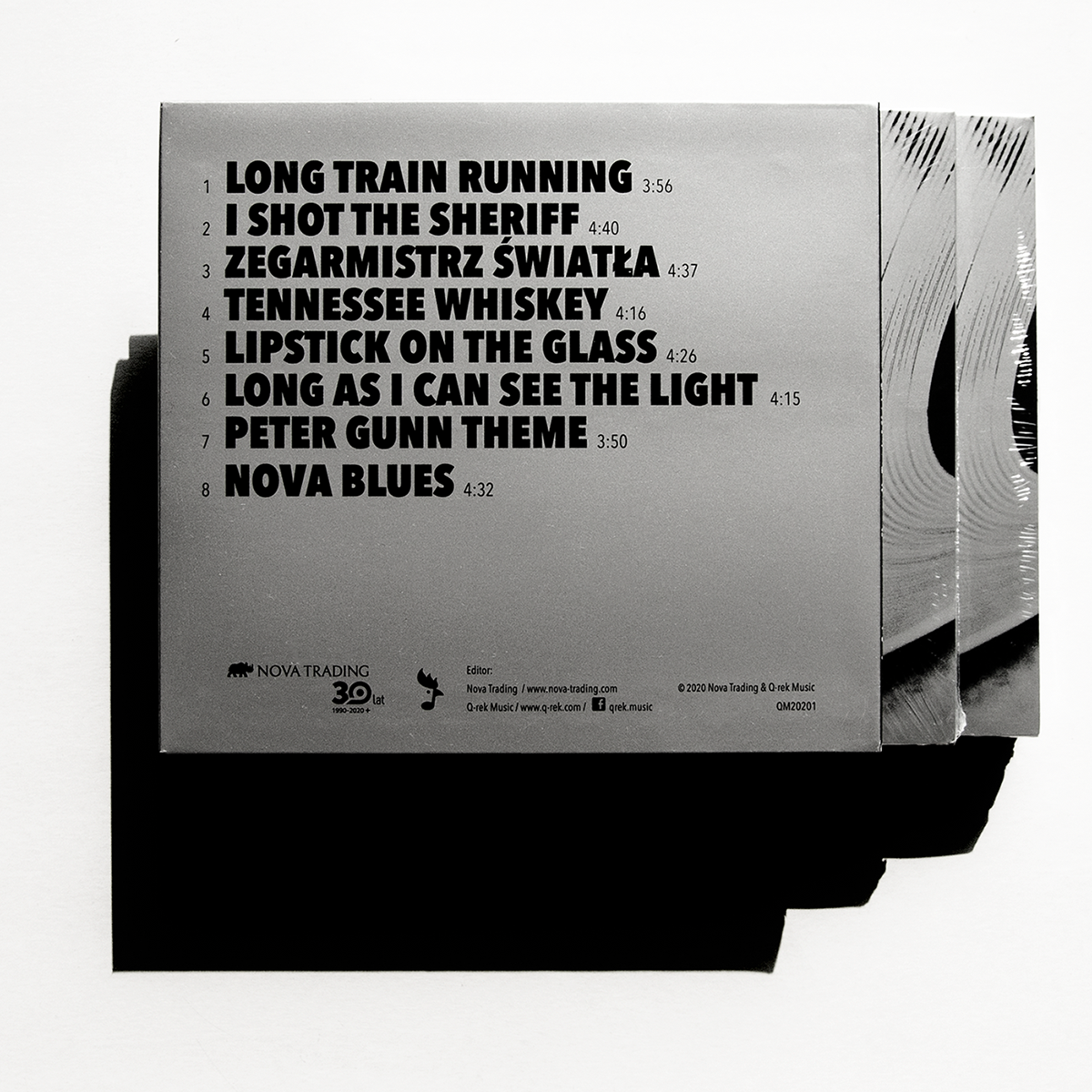 Nova album titled "1" designed by Jarosław Pawlicki printed on Bindakote Silver by Europapier